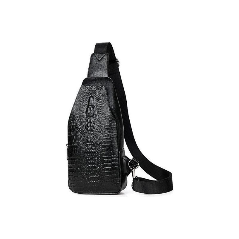 Bolsa Ombro Masculina Vintage Chique Mensageiro Couro