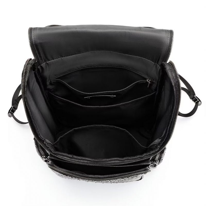 Mochilas Masculinas Metropolitan Elite Bolsa Couro - Preto