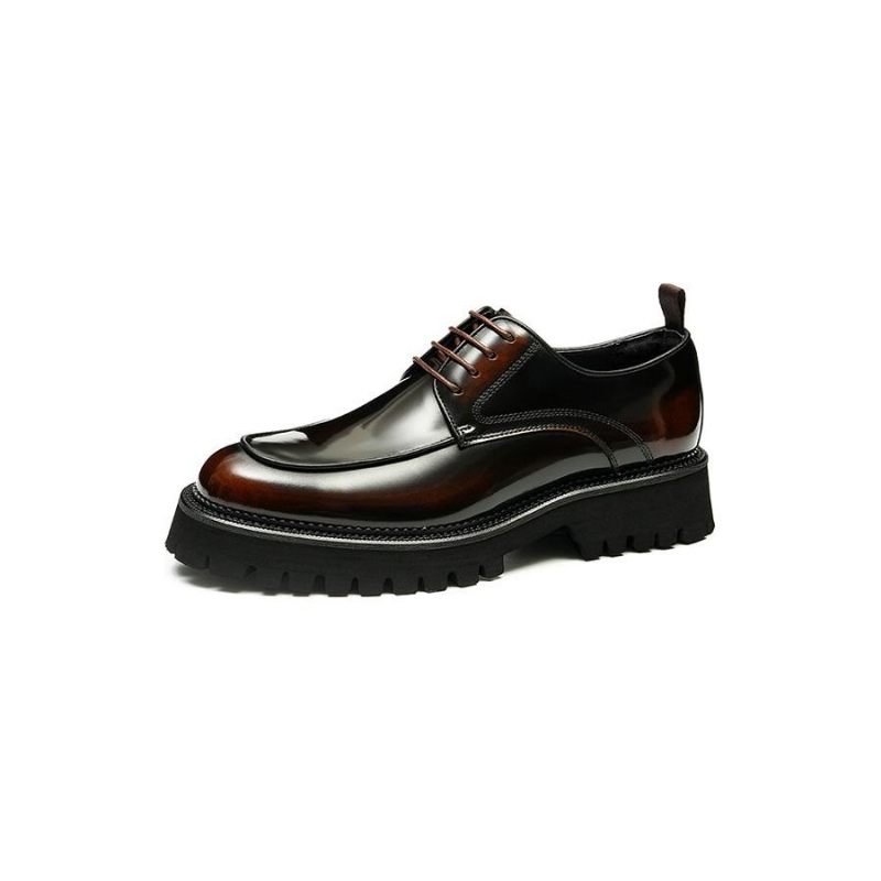 Sapatos Formais Masculinos Elegantes Oxford - Borgonha