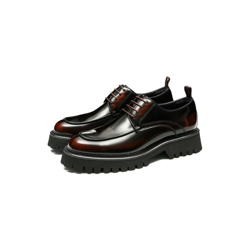 Sapatos Formais Masculinos Elegantes Oxford - Borgonha