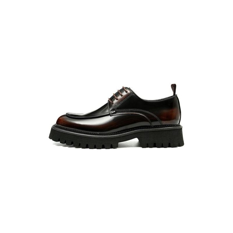 Sapatos Formais Masculinos Elegantes Oxford - Borgonha