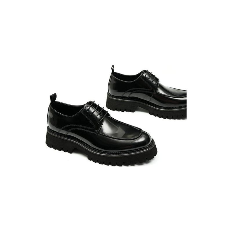Sapatos Formais Masculinos Elegantes Oxford - Preto