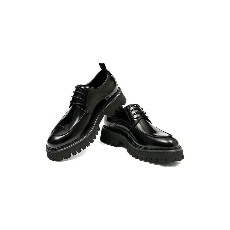 Sapatos Formais Masculinos Elegantes Oxford - Preto