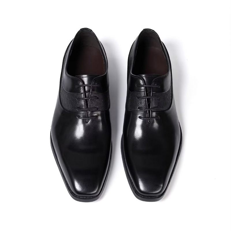 Sapatos Formais Masculinos Luxo Para Vestido Corporativo - Preto