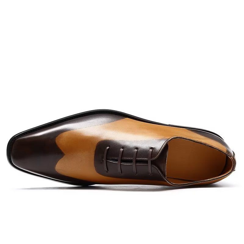 Sapatos Formais Masculinos Oxford - Café